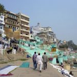 El Ghat de Lal, a orillas del río Ganges, en Benarés